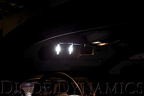 Diode Dynamics Vanity Light Leds Compatible With Dodge Challenger 2015-2023 (Four), 28Mm Fuse Smf2 Cool White (6000K)
