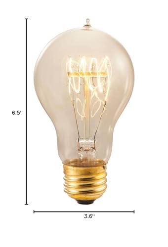 Bulbrite 134020 40W Nostalgic Edison Quad Loop-Style Bulb