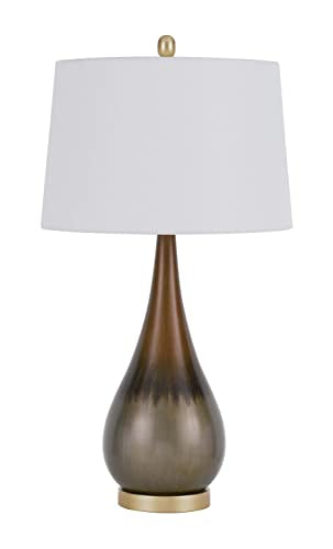 Cal Lighting Bo-2994Tb Table Lamp, Taupe