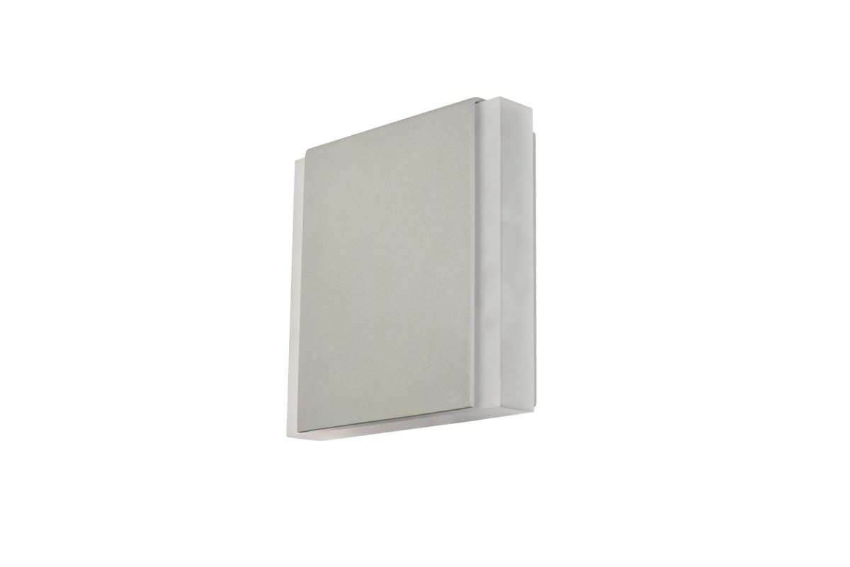 Living District Modern Home Decorative Raine Integrated LED Wall Sconce in Silver