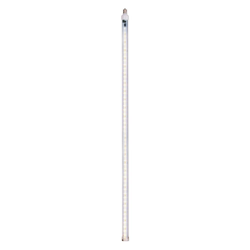 Casafoyer 5Pack 36Inch Warm White LED Snowfall Tube Bulbs, C9E17 Base ( Pack of 2 )
