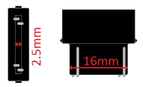 CEC Industries #3057 Bulbs, 12.8/14 V, 26.88/6.72 W, W2.5x16q Base, S-8 Shape (Box of 10)