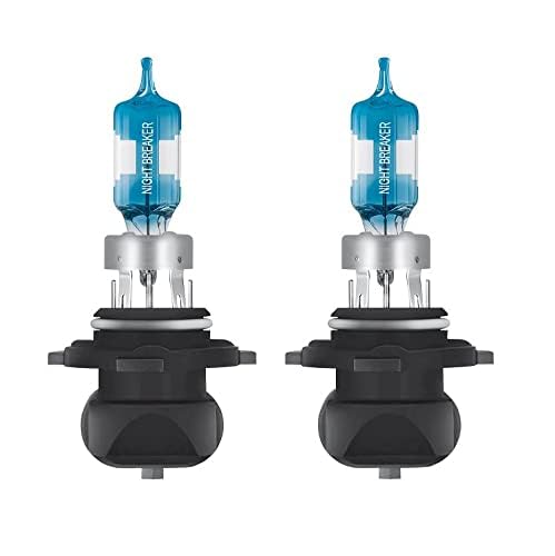 OSRAM HB3/9005 Night Breaker Laser Halogen Headlamp, 150% More Brightness, Model 9005NL, Duo Box (2 Lamps), 12V
