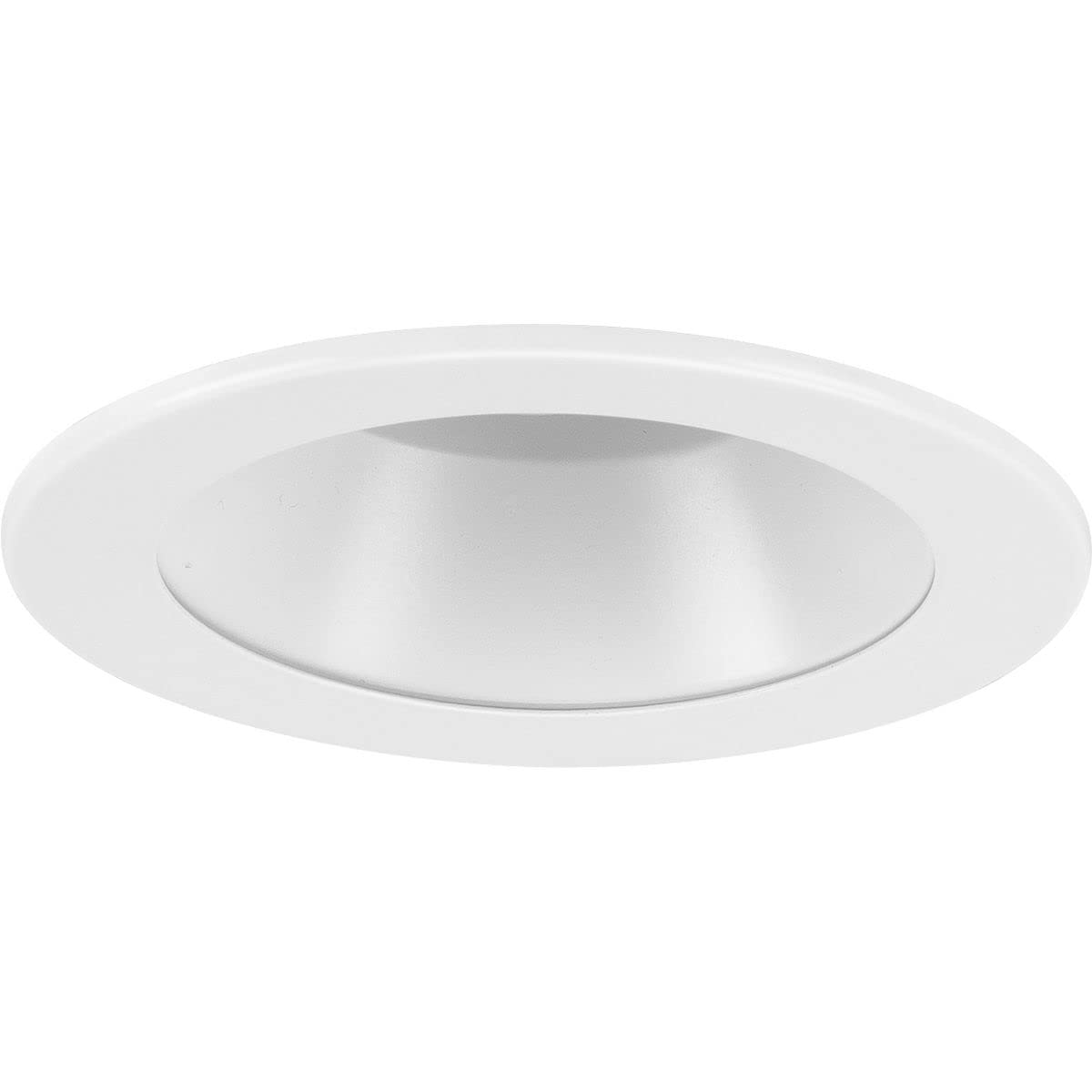 Progress Lighting P804001-028 4 Recessed Open Trim for Progress Lighting 4 Housing Satin White (P804N Series)