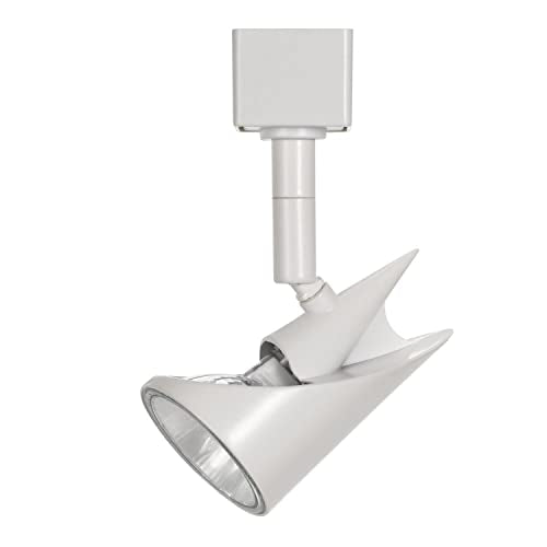 Cal MR-16 Track Head 50W, 12V, Metal, White, Model HT-971-WH