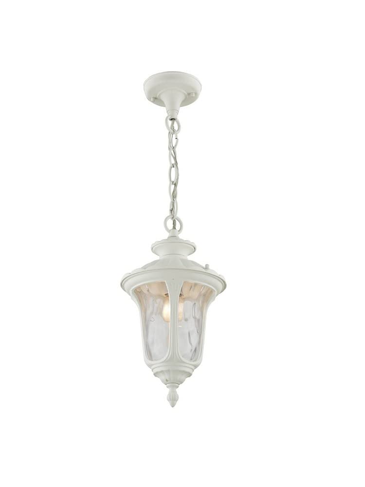 Livex Lighting 7849-07 Oxford 1-Light Outdoor Hanging Lantern, Bronze