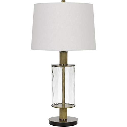 Cal Lighting Bo-2988Tb Transitional One Light Table Lamp From Morrilton Collection In Bronze/Dark Finish,
