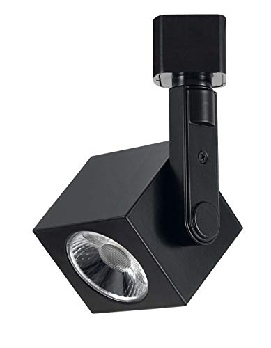 Cal Dimmable Integrated LED Track Fixture 12W 700 Lumen 3000K Black HT-810-BK 5.25inx1.75inx3.75in Casted Aluminum