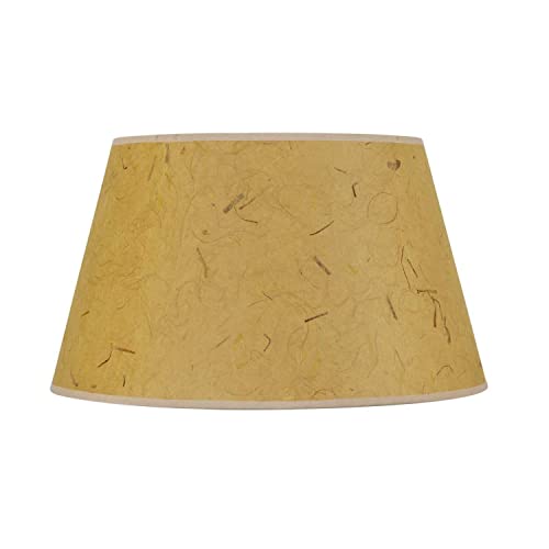 Cal Lighting Round Rice Paper Shade, Kraft, 22inL x 22inW x 13inH, Model CALSH-8116-22C