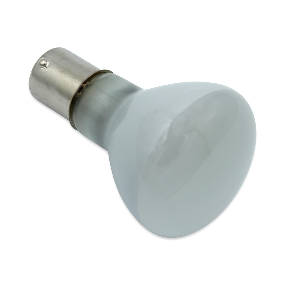 13V Rv Light 1383 Bulb By Technical Precision - 20W Frosted R12 Ba15S Bulb Single Contact Bayonet Base For Automotive, Elevator,