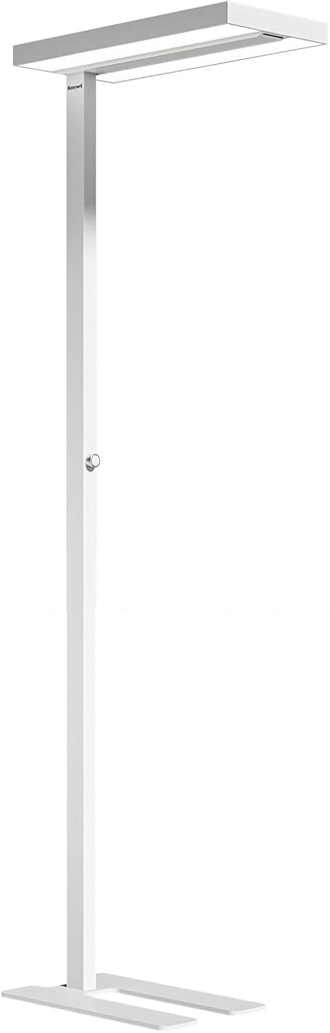 HONEYWELL LED Floor Lamp Modern - 02E GEN Sunturalux Eye Caring Tall Standing Light, 8000LM 4000K Natural Daylight Dimmable Read