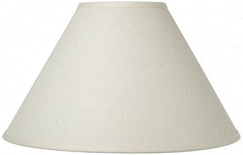 Upgradelights Off White Linen Chimney Style Lamp Shade Replacement 12 Inch Silk
