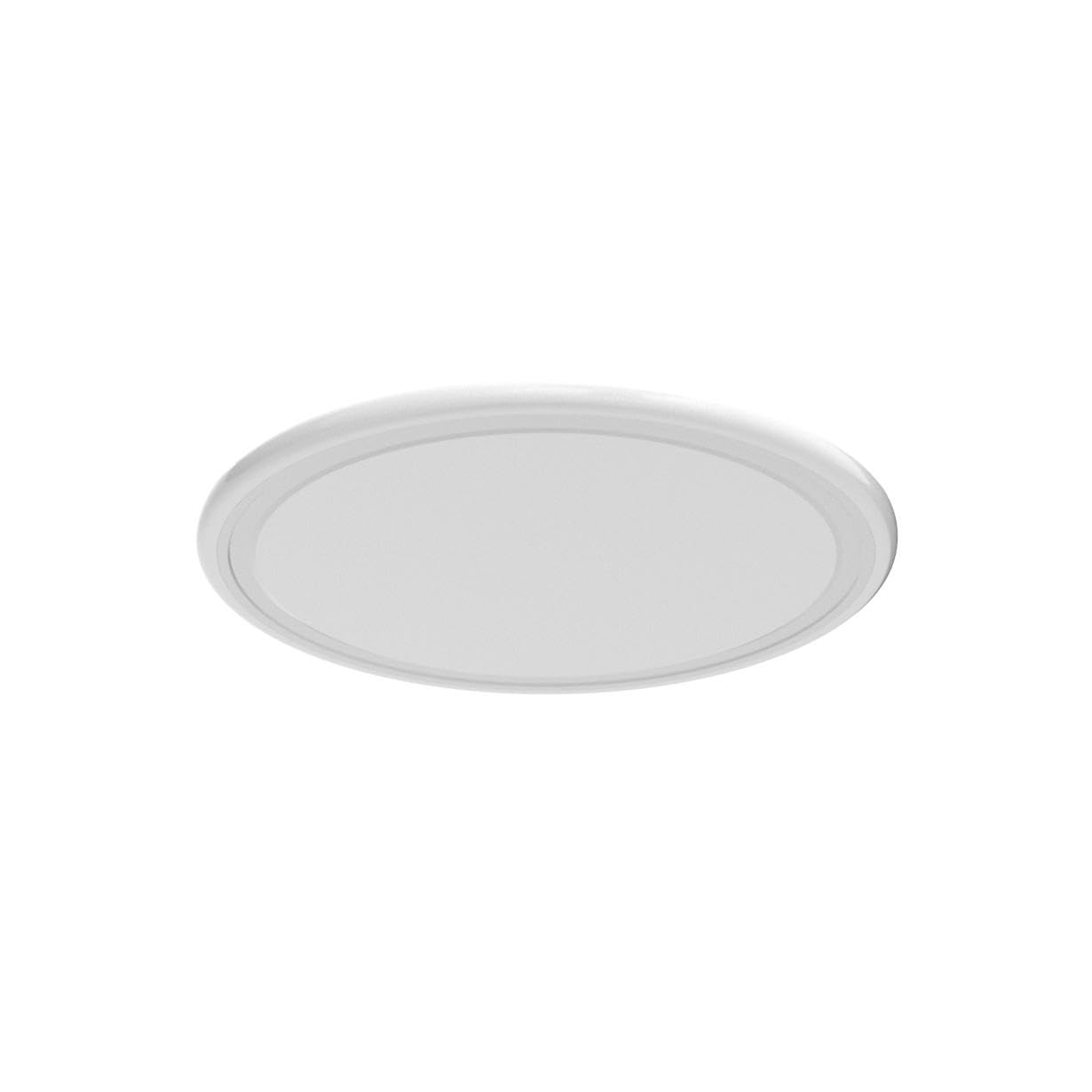 BLNAN RGB LED Flush Mount Ceiling Light, 13 Inch, 24W, Dimmable Color Changing, Model 021-U, Plastic, Modern Design