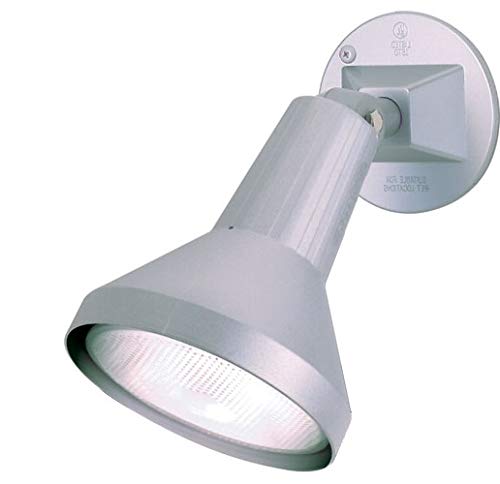 Ciata 15in Outdoor Security Flood Light, 150W PAR38, Heavy Duty Cast Aluminum, Weather Proof, Gray Finish