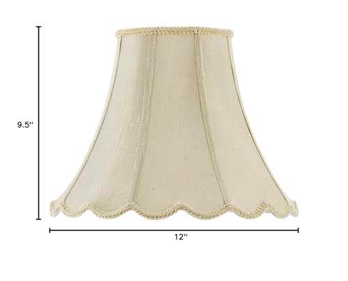 Cal Lighting Transitional Shade Lighting Accessories CALSH-8105/12-CM Metal Cream