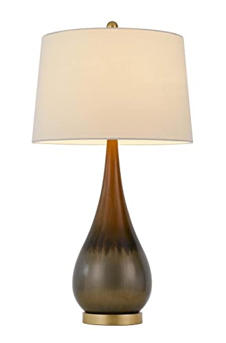Cal Lighting Bo-2994Tb Table Lamp, Taupe