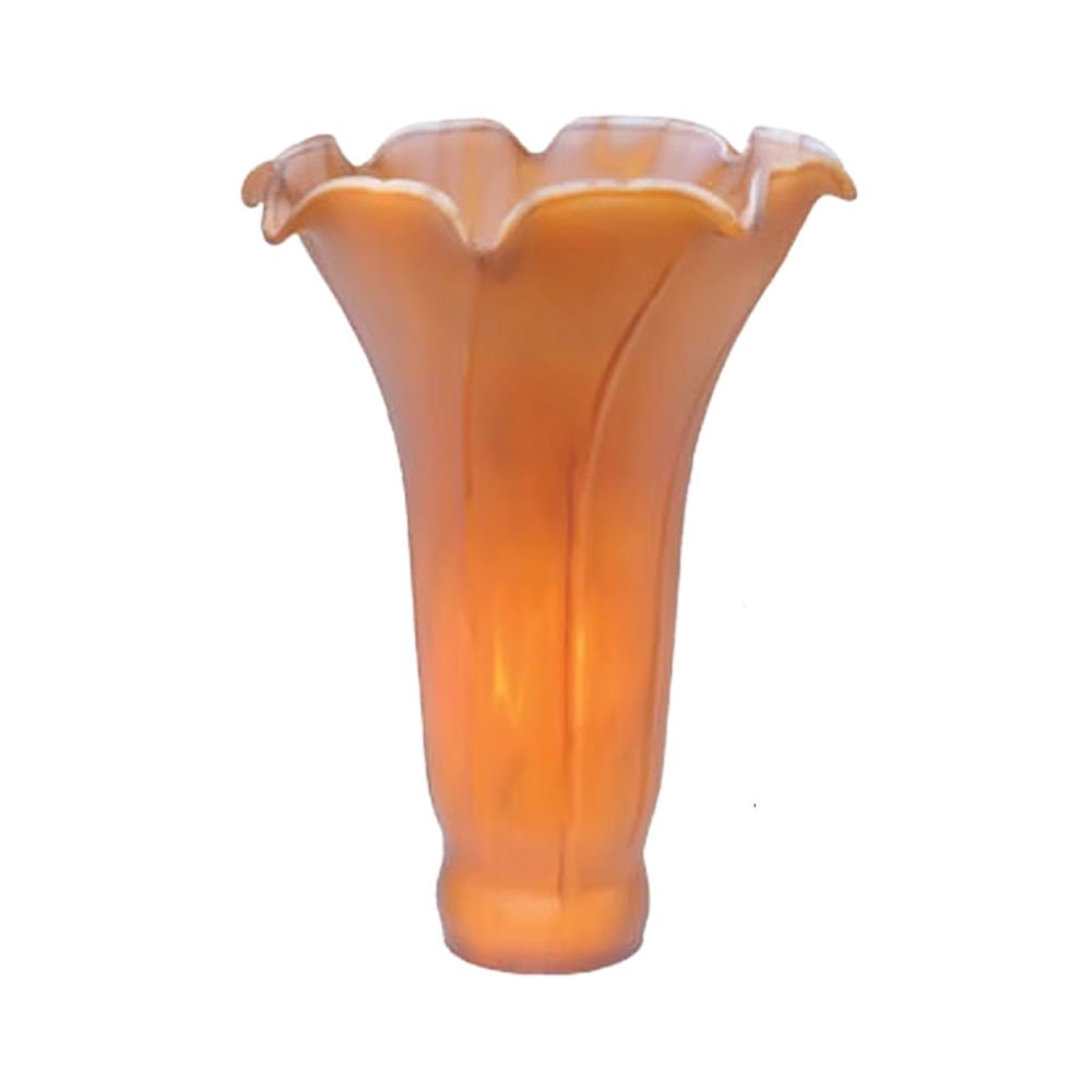 Meyda Tiffany 10208 Lighting Fixture, Metal, 4in Width x 6in Height, Amber Finish