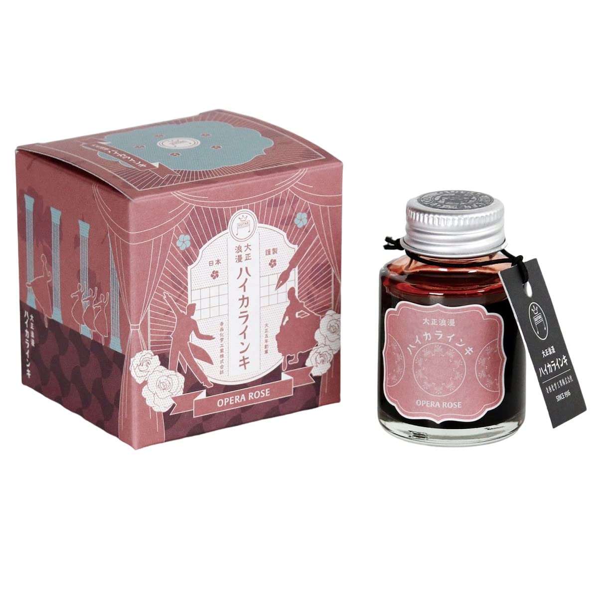 Teranishi Chemical Industries TRH-40ML-T65 Guitar Taisho Romantic High Color Ink  Opera Rose-New