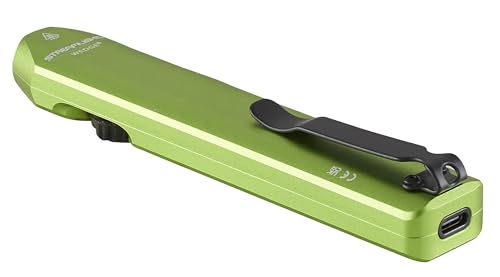 Streamlight Wedge Flashlight - 1,000 Lumen Max, Anodized Aluminum, Lime Green, Model 88821, Includes USB-C Cable & Lanyard