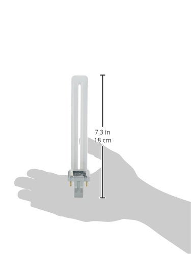 OSRAM Dulux S Ecologic Compact Lamp, 13W, 3500K, Gx23, 1 Count, Model 21137