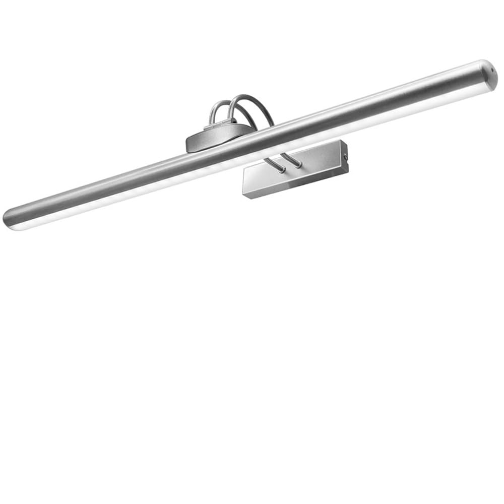 TIAUEU Wireless Picture Light, Rechargeable with Remote, Dimmable, 26in, Nickel, Model CDTY660-YK-5V, 3 Lighting Modes
