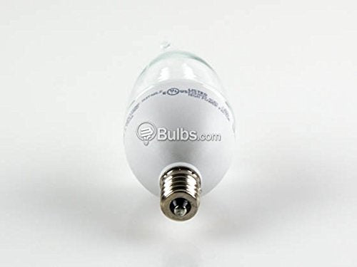 TCP Candelabra LED Bulb, 5W (40W Equiv.), Dimmable, Warm White, Model LED5E12F1127K, Flame Tip, 300 Lm