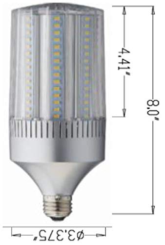 Light Efficient Design Led-8033E42 Led-8033E40-A Post Top/Site Retrofit Led Light Bulb, 4000 Kelvins