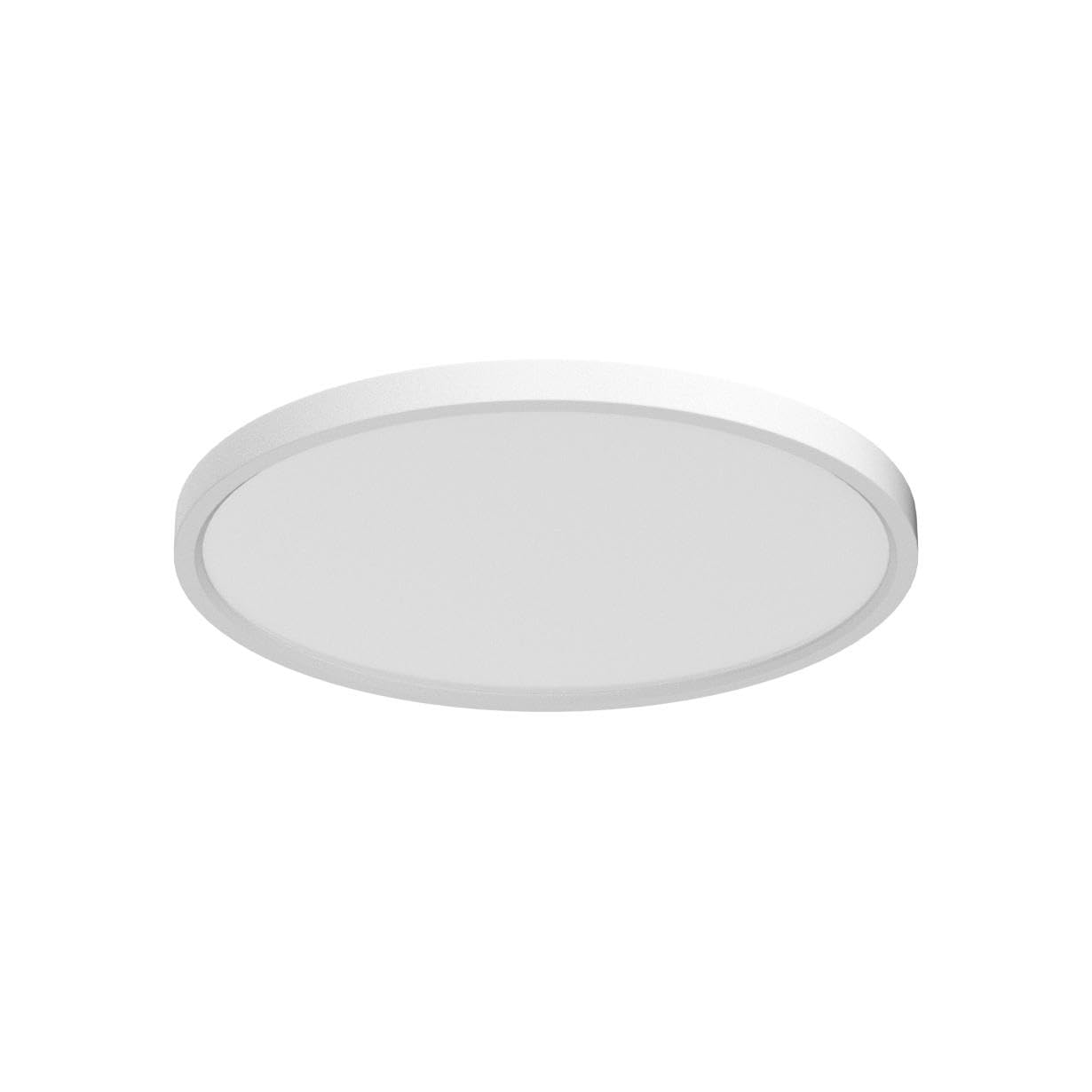 Lightingwill 15.7 Inch Led Flush Mount Ceiling Light Fixture, 5000K Daylight White, 3800Lm, 32W, Flat Modern Round Lighting Fixt