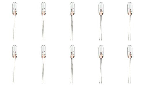 Cec Industries #1783 Bulbs, 2.5 V, 0.5 W, Wire Terminal Base, T-1.75 Shape (Box Of 10)