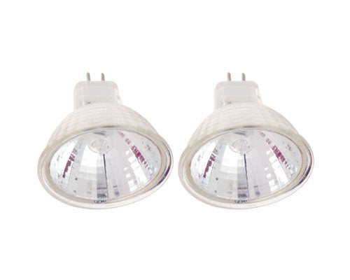 Kor (Pack Of 2) 10 Watt Mr11 12 Volt Precision Halogen Reflector Fiber Optic Light Bulb 10W 12V