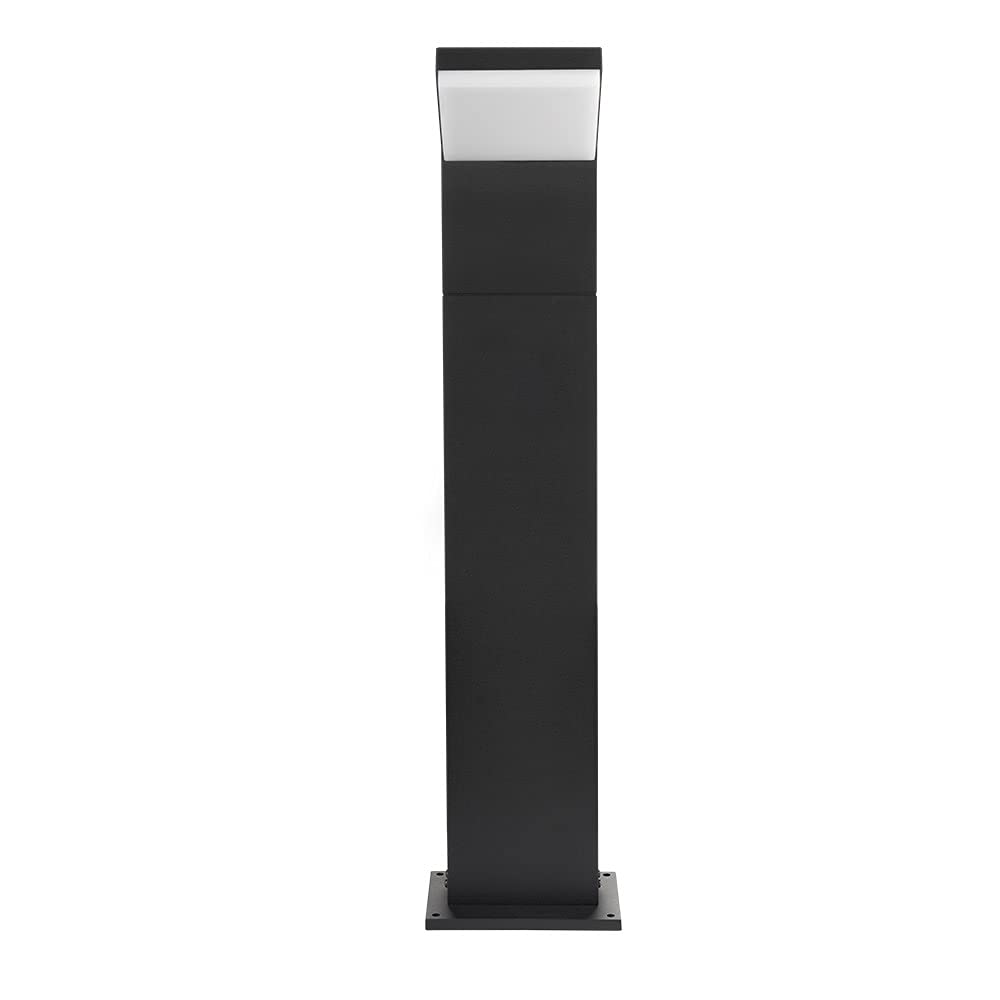 Vonn 32&quot; Modern Black Led Outdoor Bollard Light, 10W Etl Certified Landscape Fixture