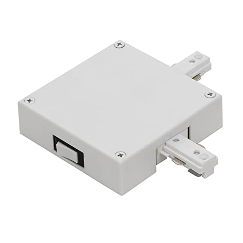 Cal Lighting 5.75in White Metal Delimeter for HT Track, Durable Metal Construction