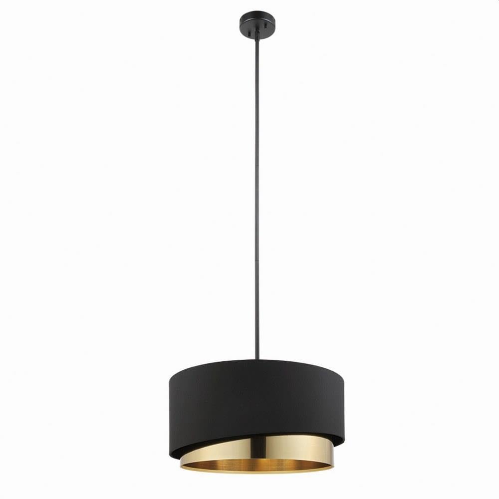 Eglo Lighting 39925A Manderline - 1 Light Pendant in Transitional Style-8.66 Inches Tall and 15.75 Inches Wide
