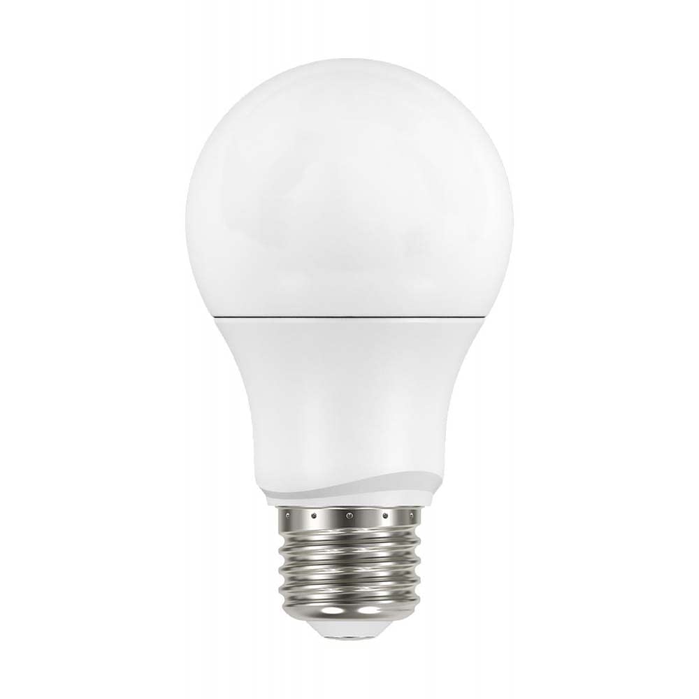 Satco A19 LED Replacement Lamp, 9.5W, Frosted Finish, 3000K, 4 Count, Model S11415