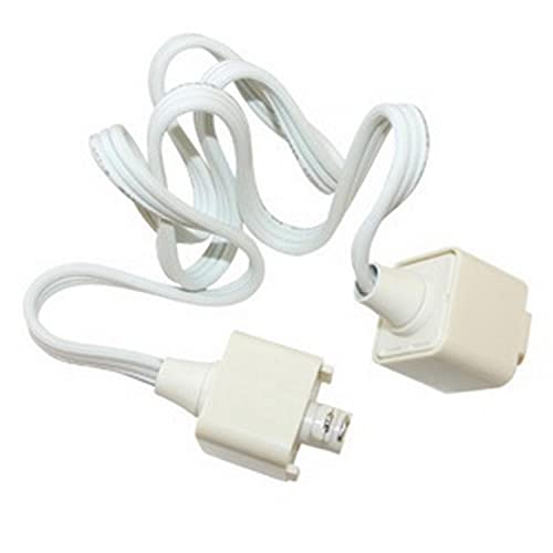 Cal 24in Jumper Cable Track to Track, Metal, White, Model CALHT-306-WH