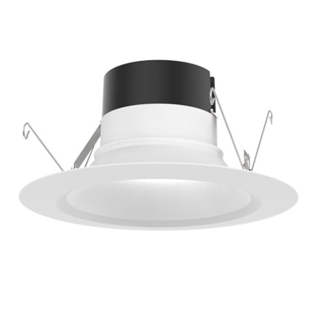 Juno E Series 5/6 LED Ceiling Light, Smooth Trim Recessed Lighting with 5-in-1 Switchable White Color, 900 Lumens, Wet Rated LED