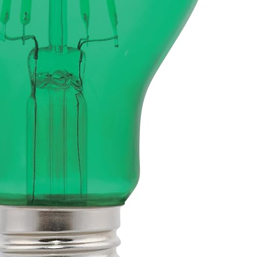 Westinghouse Lighting 5331000 4.5 Watt (40 Watt Equivalent) A19 Green Filament Led Light Bulb, Medium Base