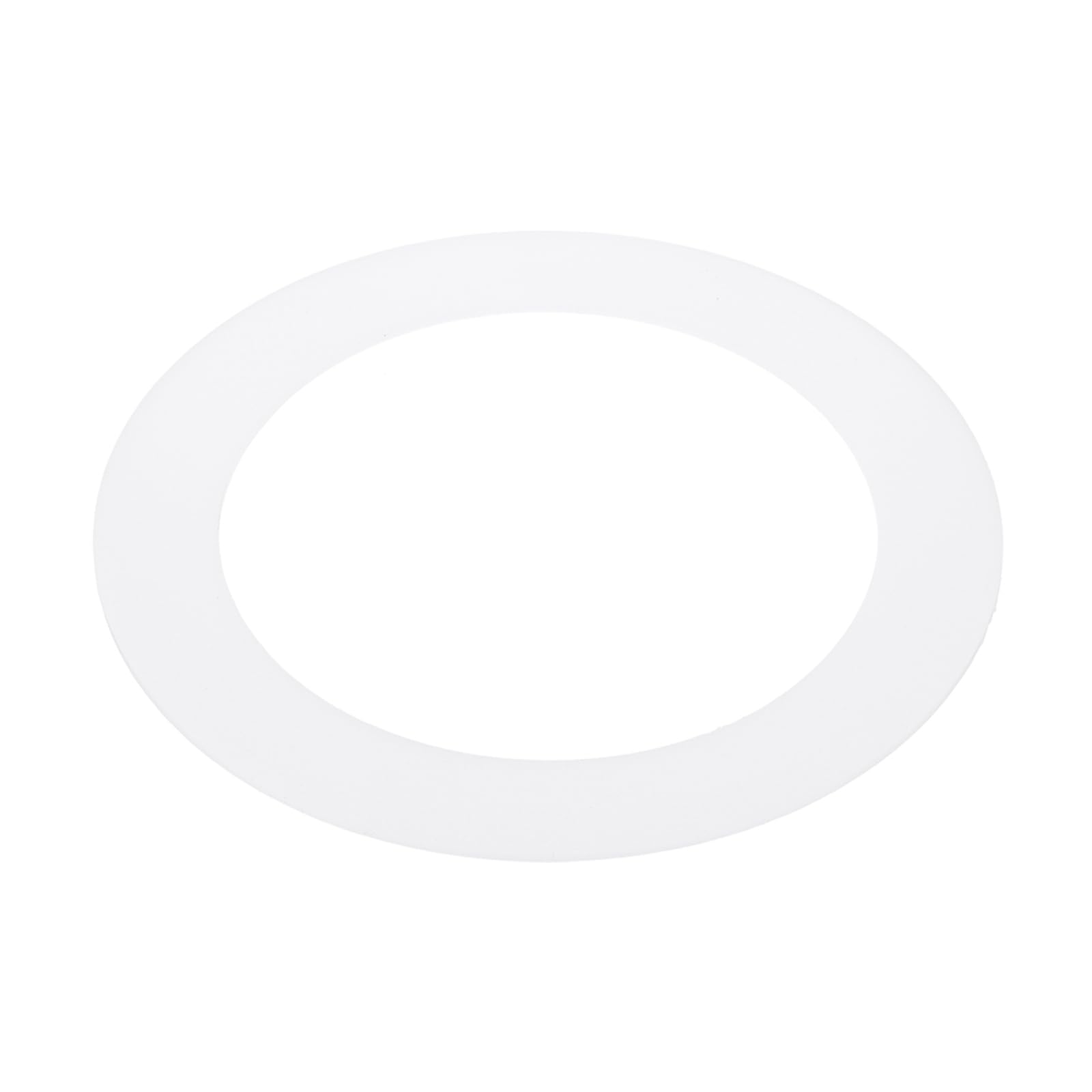 PATIKIL 3.6 ID 5 OD Plastic Trim Ring, Ceiling Light Goof Rings Matte Circular Light Cover Lighting Fixture for Ceiling Wall Rec
