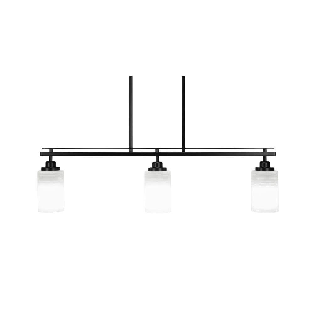 Odyssey 3 Light Island in Matte Black (2636-MB-4061)