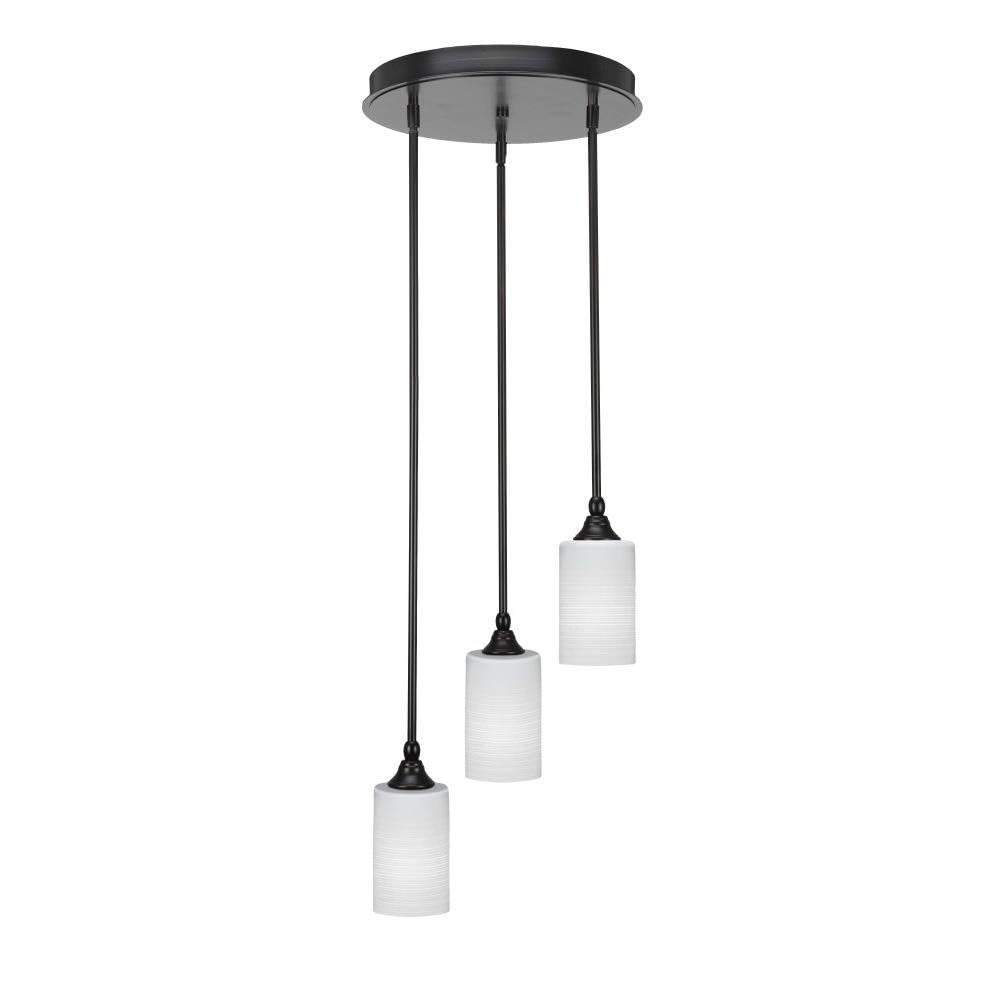 Empire 3 Light Cluster Pendalier in Espresso (2143-ES-4061)
