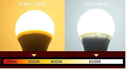 KONPWAY 12V Low Voltage LED Light Bulbs - Neutral 3W, Pack of 6, Ideal for 12-36V Applications, Durable Plastic Construction