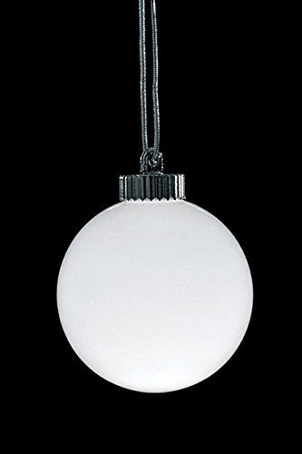 Xodus Innovations Wp500 White Led Outdoor Hanging Globe Light - Battery Powered, 5&quot;