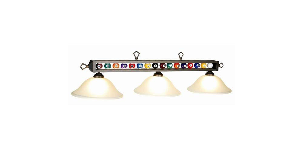55'' BRONZE BILLIARD BALL 3 LT-FIXTURE
