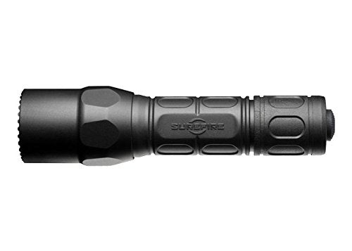 SureFire G2X LE LED Flashlight, 400 lm, Black, Model G2XLE-BK, High Output Click-Switch