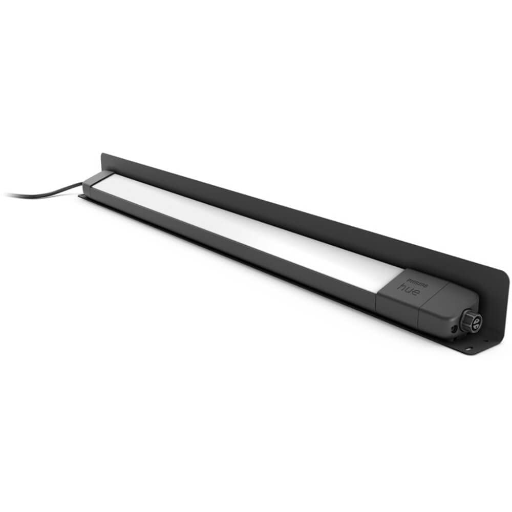Philips Hue Amarant Outdoor Smart Light Bar - 20W LED, White & Color Ambiance, Black, Requires Hue Bridge, Weatherproof, Model 1746630V7