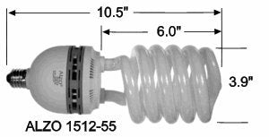 Alzo 85W Cfl Photo Light Bulb 5500K, 4250 Lumens, 120V