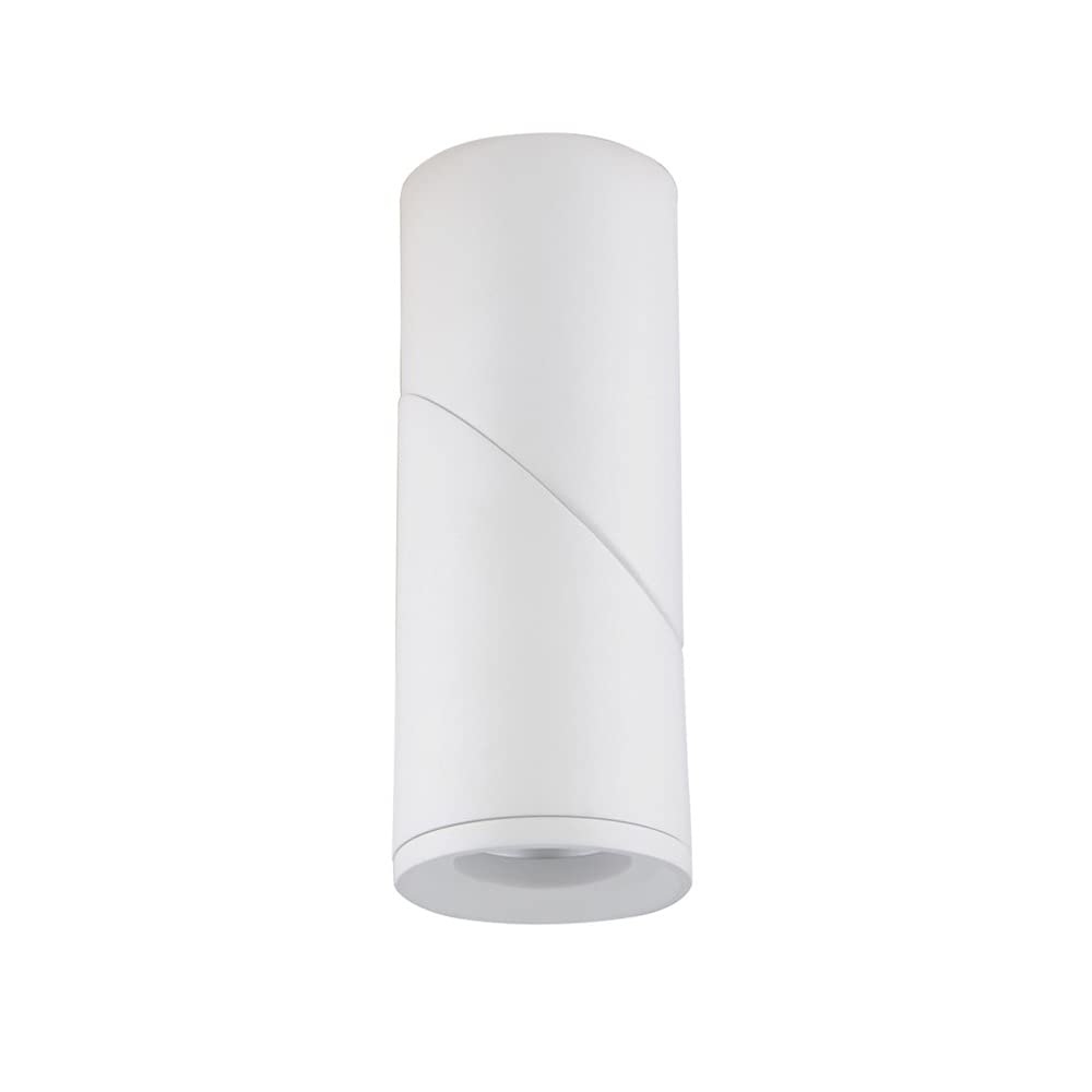 OZZKI Recessed Angle Adjustable Cylindrical Spotlight Recessed Ceiling Downlight Lighting Fixture Anti-glare Mounted Flat Panel 