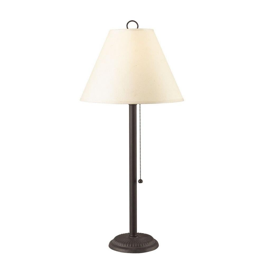 Cal Lighting Calbo-904Tb-Ow Traditional One Table Lamp Lighting Accessories,Black