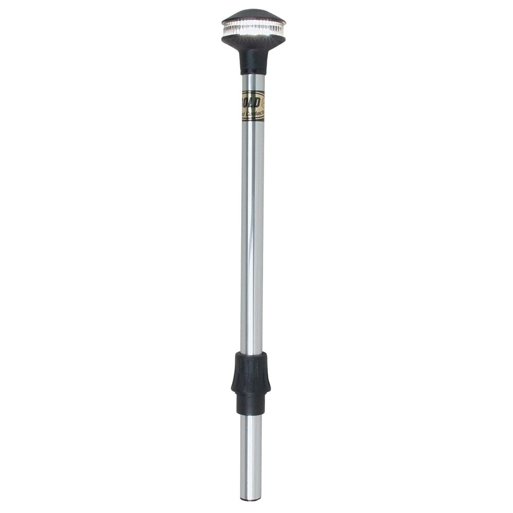 Perko Reduced Glare 42&quot; Pole Light - Durable Plastic Marine Lighting Solution