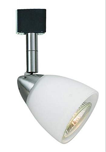 Cal GU10 LED Bulb, 120V, 50W, Metal, Silver, Model HT-954-BS-WH